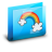Folder Rainbow Blue Icon 48x48 png